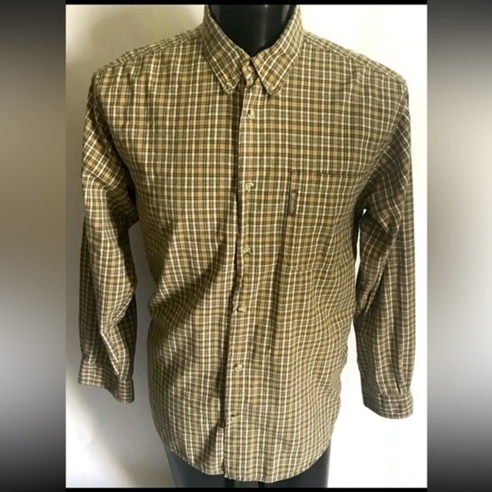Men’s Columbia Sportswear Long Sleeve Button Front Shirt Size Large